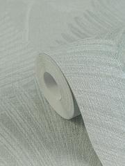 Galerie Wallcoverings Green Horizon Tree Leaf A4 Wallpaper Sample - Image 4 of 5