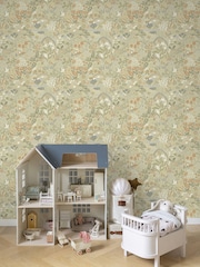 Galerie Wallcoverings Beige Resan Kids A4 Wallpaper Sample - Image 1 of 2
