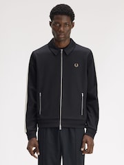 Fred Perry Tipped Tape Track Jacket - Imaginea 1 din 5