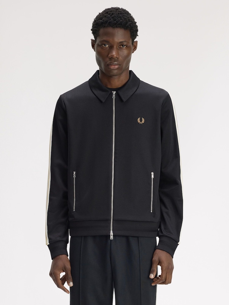 Fred Perry Tipped Tape Track Jacket - Imaginea 1 din 5