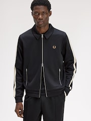 Fred Perry Tipped Tape Track Jacket - Imaginea 2 din 5