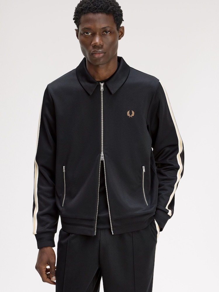 Fred Perry Tipped Tape Track Jacket - Imaginea 2 din 5