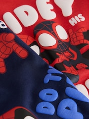 Red/Navy Spidey Snuggle Pyjamas 2 Pack (12mths-8yrs) - Image 9 of 11