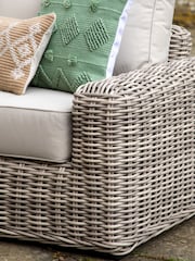 Gallery Home Cream Riviera Corner Garden Lounge Set - Image 2 of 5