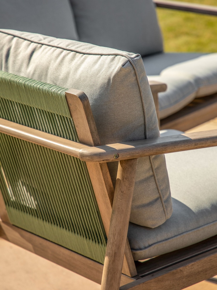 Gallery Home Grey Calais Garden Lounge Set - Image 2 of 9