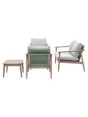 Gallery Home Grey Calais Garden Lounge Set - Image 6 of 9