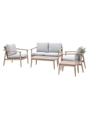 Gallery Home Grey Calais Garden Lounge Set - Image 8 of 9