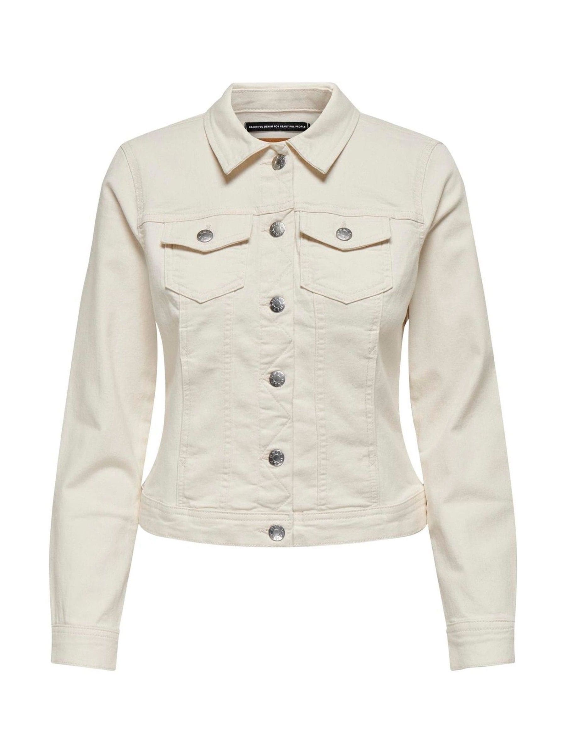 R様　CREAM DENIM JACKET Buy ONLY Cream Comfort Stretch Classic Denim Jacket from Next Canada