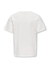 ONLY KIDS White Starfish Print Graphic T-Shirt - Image 2 of 3