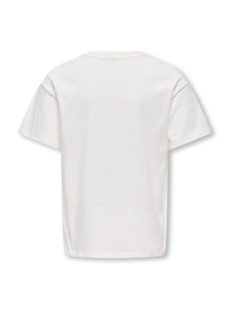 ONLY KIDS White Starfish Print Graphic T-Shirt - Image 2 of 3