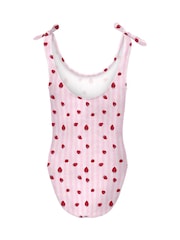 ONLY KIDS Red Strawberry Print Swimsuit - Image 2 of 3