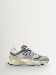 New Balance Grey 9060 Youth Trainers - Image 1 of 9