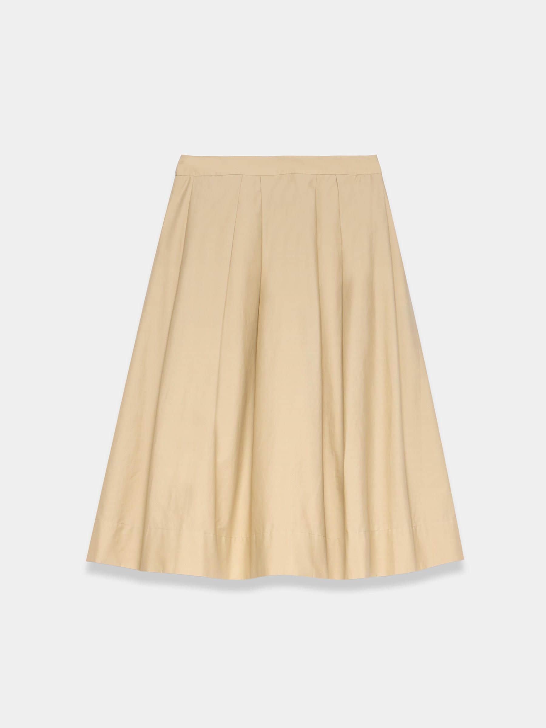 Buy Mint Velvet Brown Cotton A-Line Midi Skirt from Next USA