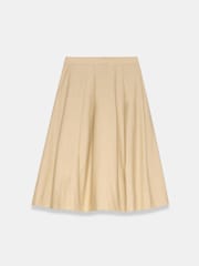 Mint Velvet Cotton A-Line Midi Skirt - Image 7 of 8