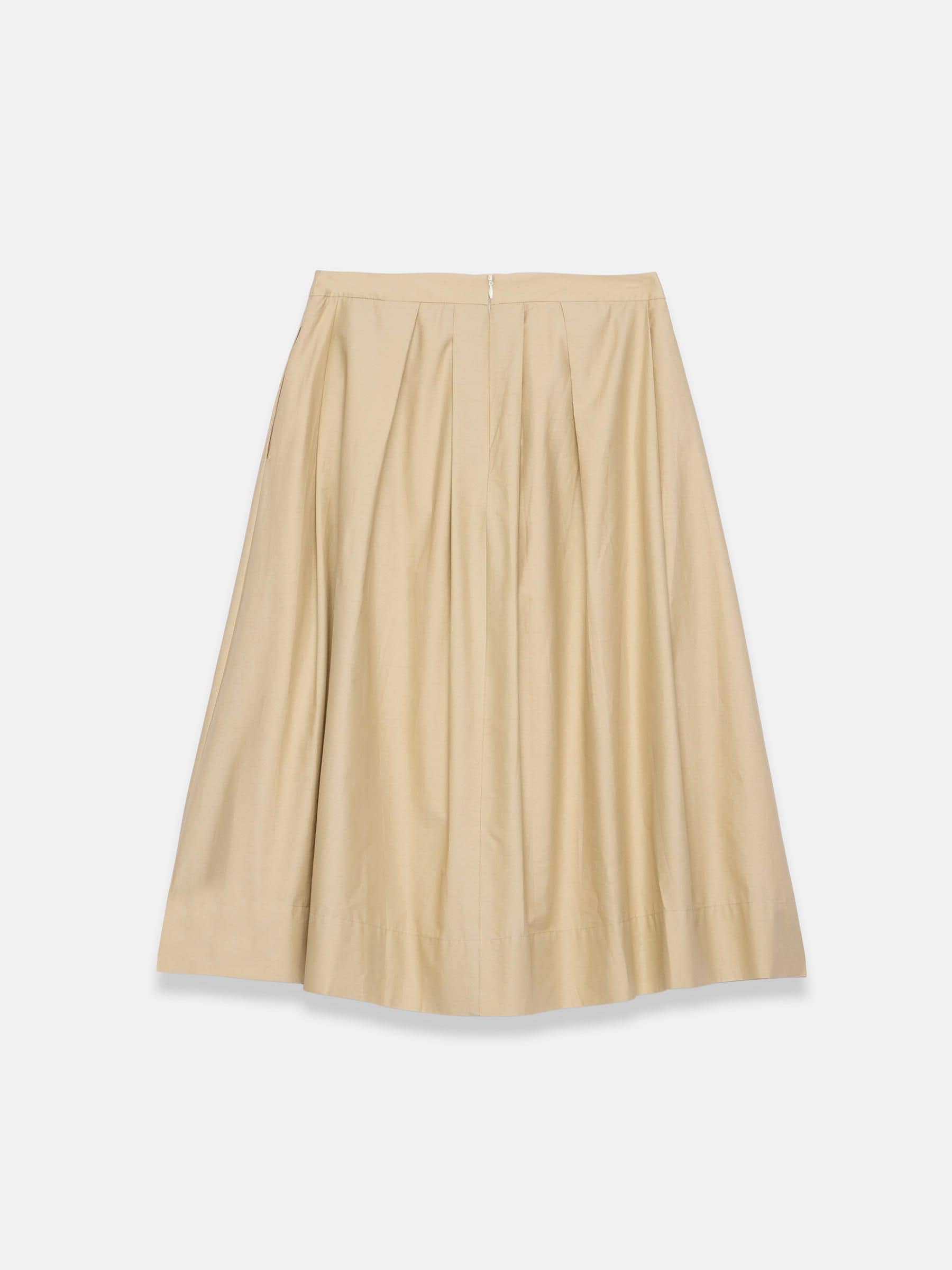 Buy Mint Velvet Brown Cotton A-Line Midi Skirt from Next USA