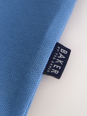 Baker by Ted Baker Light Blue Long Sleeve Polo Shirt - Image 13 of 13