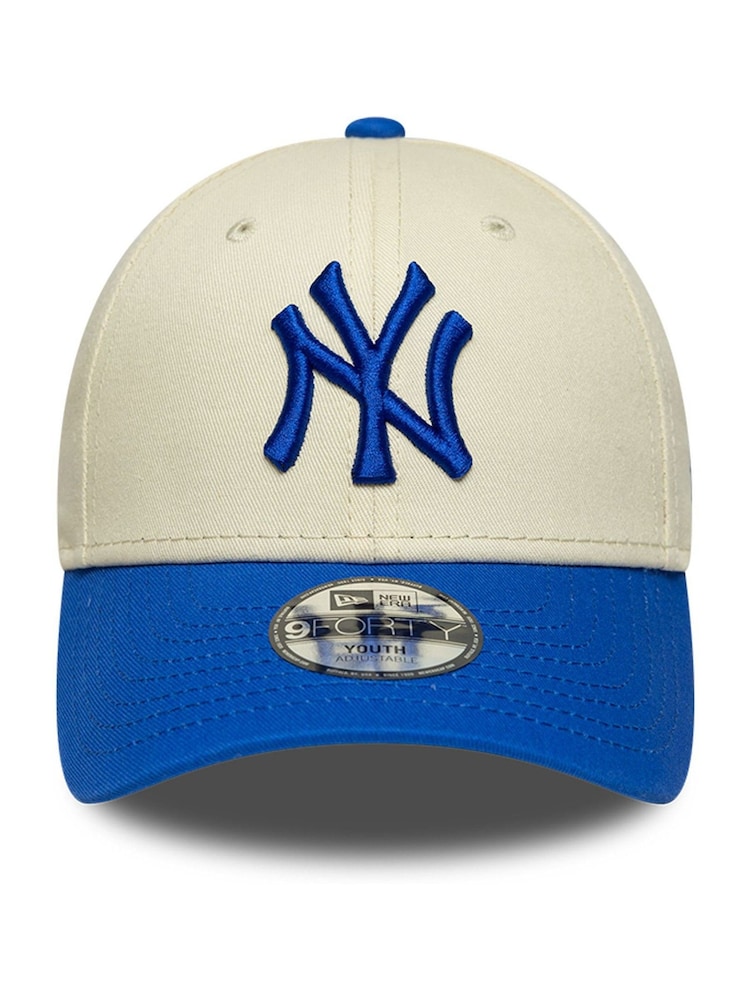 New Era כובע בייסיק עם מיתוג Forty New York9 Yankees לילדים - תמונה 2 מתוך 5