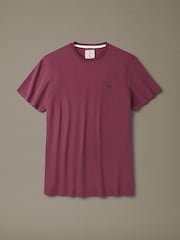 Aubin Red Cotton T-Shirt - Image 1 of 1