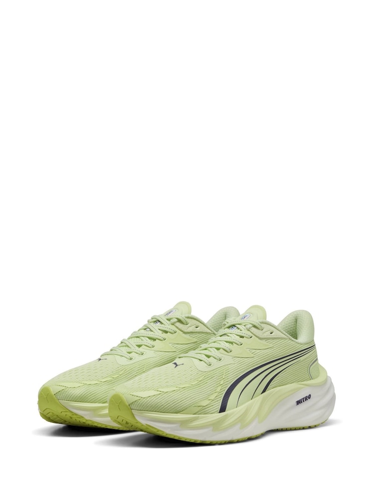 Puma Mint Green Velocity Nitro 4 Trainers - Image 1 of 6