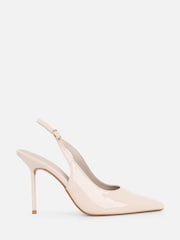 Simmi London Cream Limani Slingback Court Shoes - Image 2 of 4