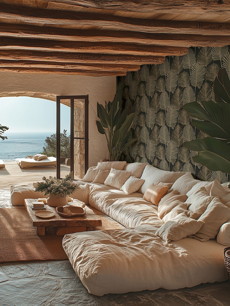 Galerie Wallcoverings Brown Horizon Tree Leaf 10.05M Wallpaper - Image 1 of 5