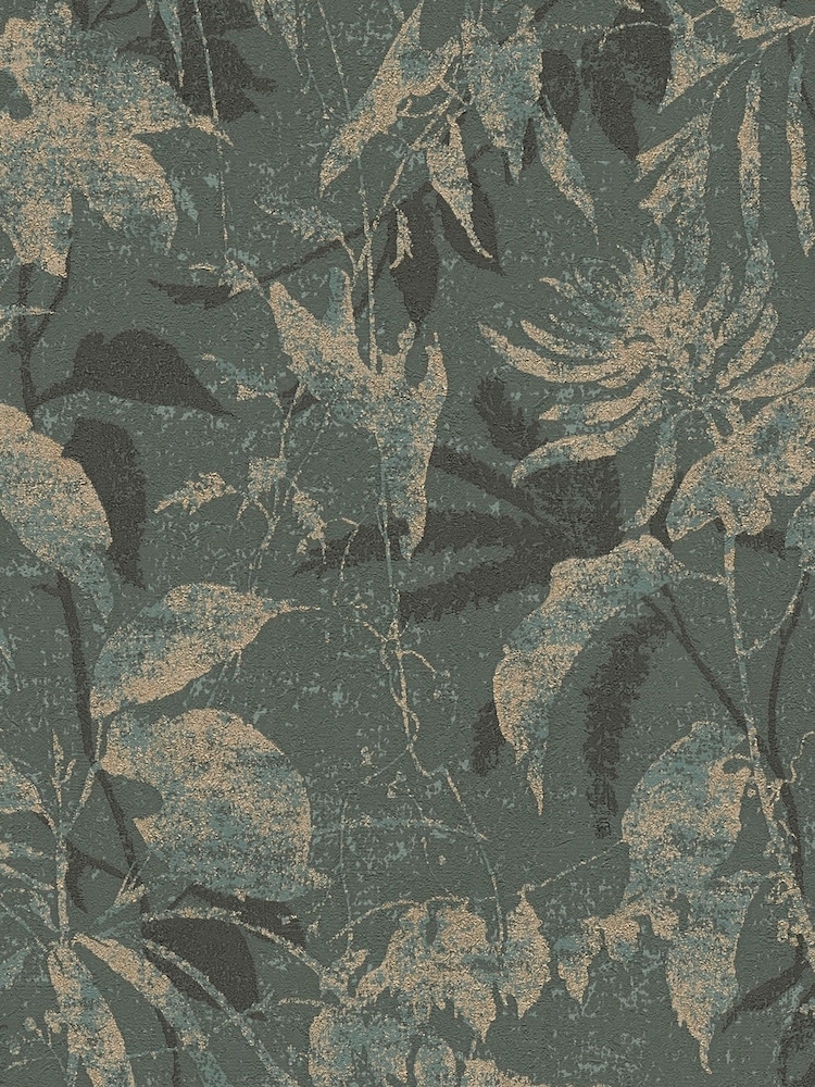 Galerie Wallcoverings Blue Horizon Tree Leaf 10.05M Wallpaper - Image 2 of 5