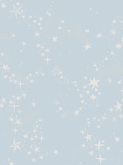 Galerie Wallcoverings Blue Resan Star 10.05M Wallpaper - Image 2 of 2