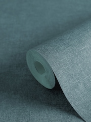 Galerie Wallcoverings Blue Horizon Plain Texture 10.05M Wallpaper - Image 3 of 3