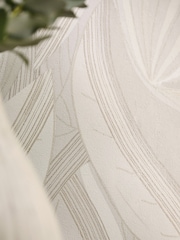 Galerie Wallcoverings Cream Horizon Tree Leaf 10.05M Wallpaper - Image 1 of 5