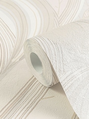 Galerie Wallcoverings Cream Horizon Tree Leaf 10.05M Wallpaper - Image 4 of 5