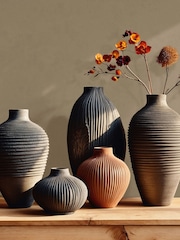 Galerie Wallcoverings Beige Terra Plain Texture Clay 10.05M Wallpaper - Image 1 of 2