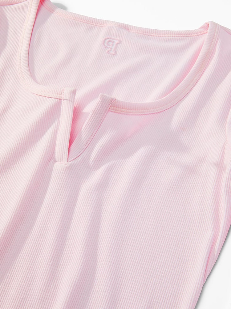 Victoria's Secret Pink Pink Tulip Ribbed Midi Dress - Image 3 of 3
