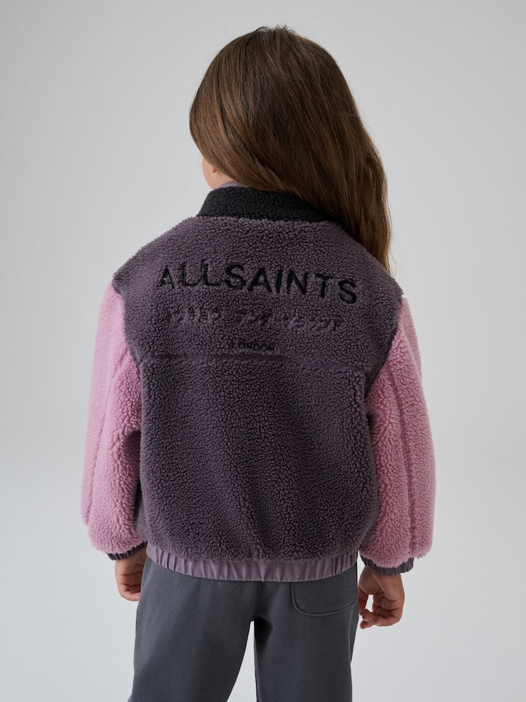 smALLSAINTS Pink Underground Fleece Jacket - Image 2 of 6