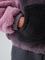 smALLSAINTS Pink Underground Fleece Jacket - Image 6 of 6
