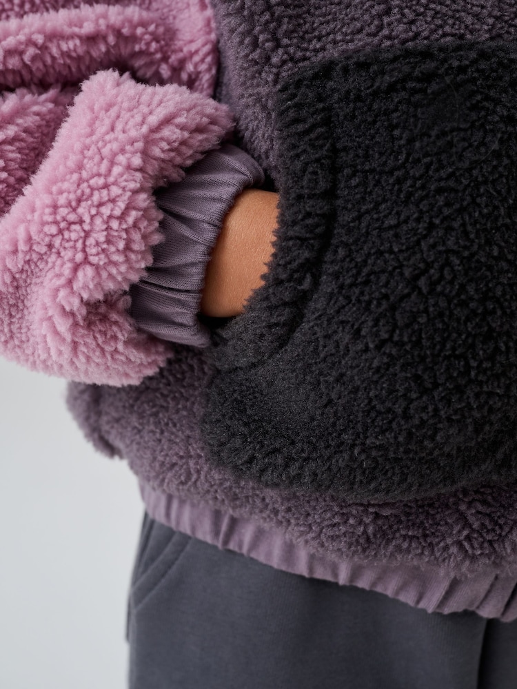 smALLSAINTS Pink Underground Fleece Jacket - Image 6 of 6