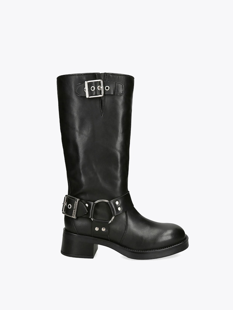 Steve Madden Black Beau Boots - Image 1 of 3