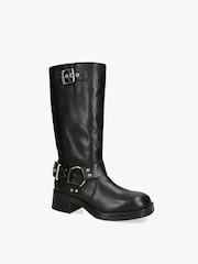 Steve Madden Black Beau Boots - Image 2 of 3