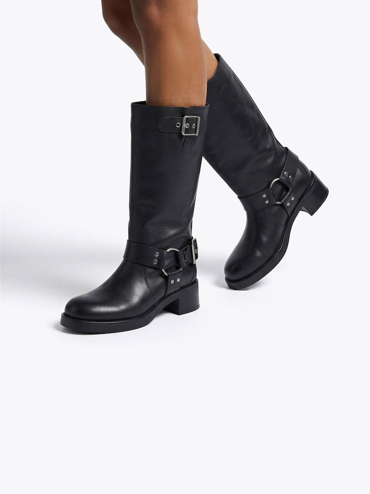 Steve Madden Black Beau Boots - Image 4 of 4