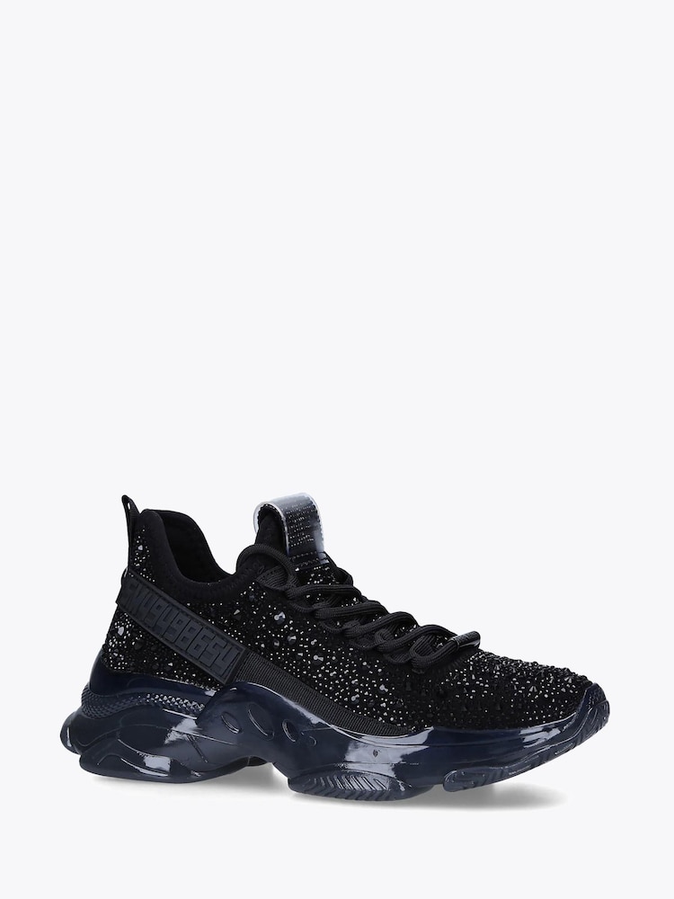 Steve Madden Black Maxima-R Trainers - Image 5 of 5