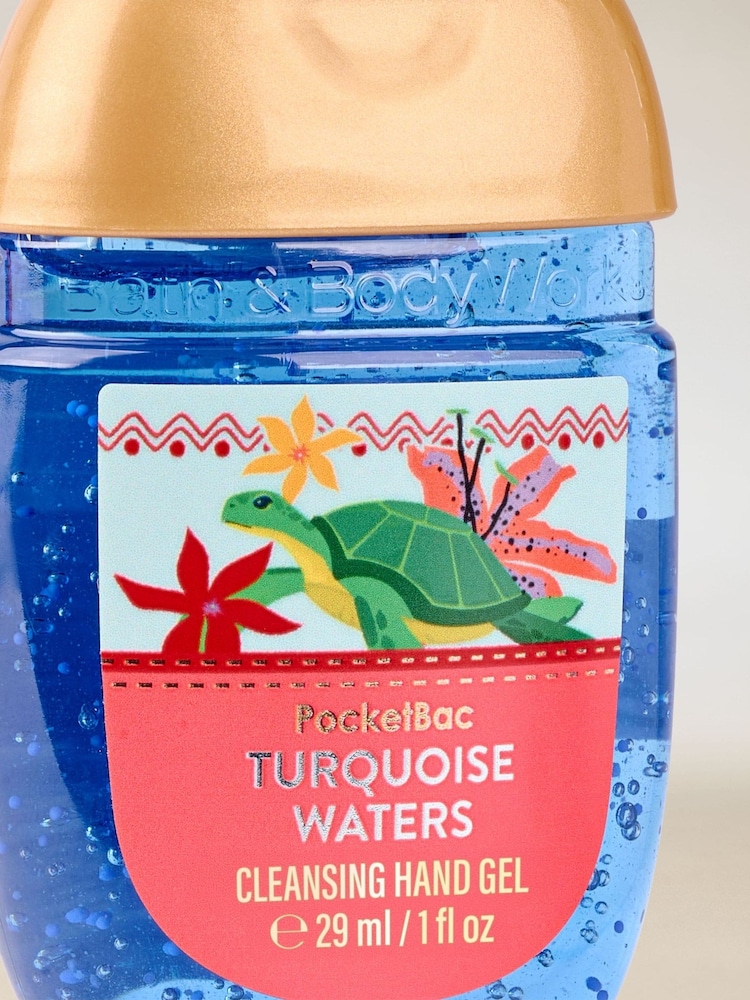 Bath & Body Works Turquoise Waters PocketBac Cleansing Hand Gel 29ml - Image 2 of 3