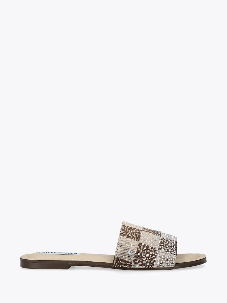 Steve Madden Brown Zadar Sandals - Image 1 of 4
