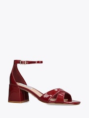 Steve Madden Red Fergie Sandals - Image 2 of 4