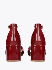 Steve Madden Red Fergie Sandals - Image 3 of 4