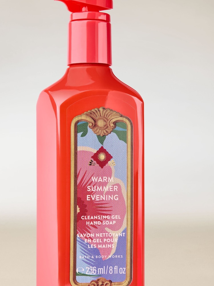 Bath & Body Works Warm Summer Evening Cleansing Gel Hand Soap 236ml - Image 2 of 4