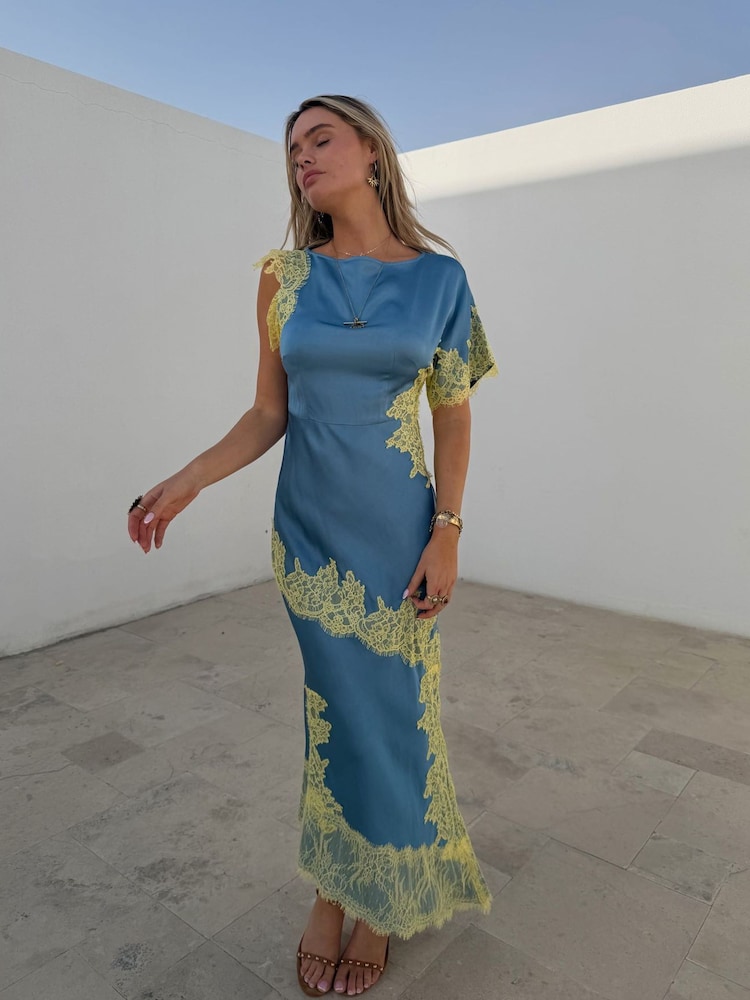 Never Fully Dressed Blue Fearne Dress - Image 1 of 3