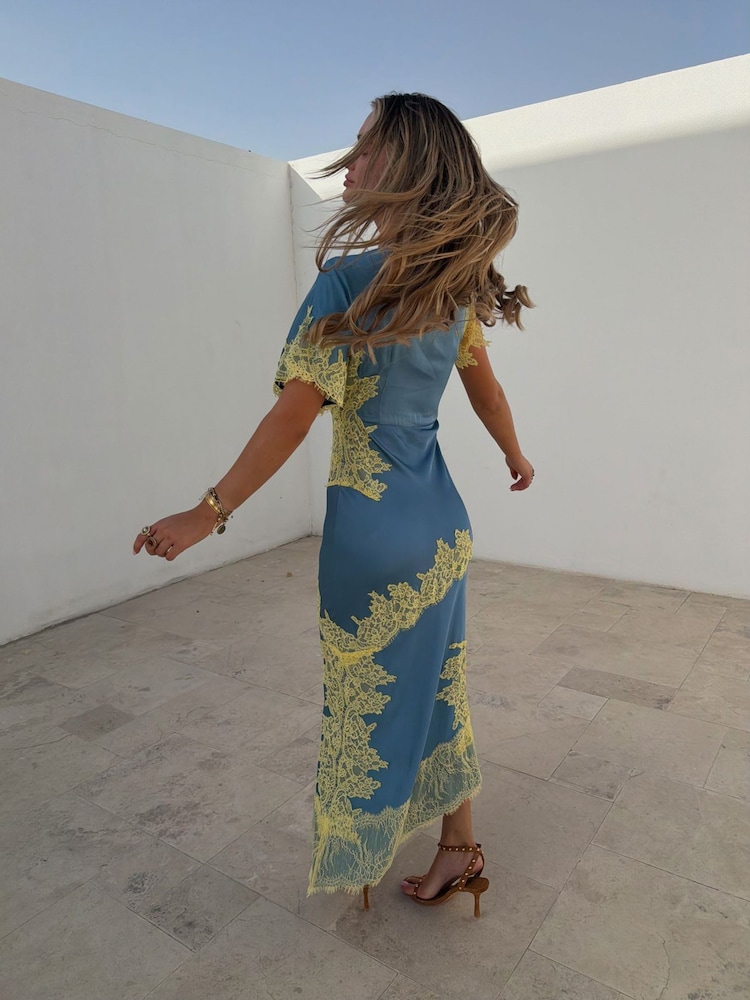 Never Fully Dressed Blue Fearne Dress - Image 2 of 3