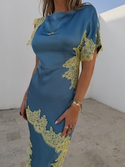 Never Fully Dressed Blue Fearne Dress - Image 4 of 5