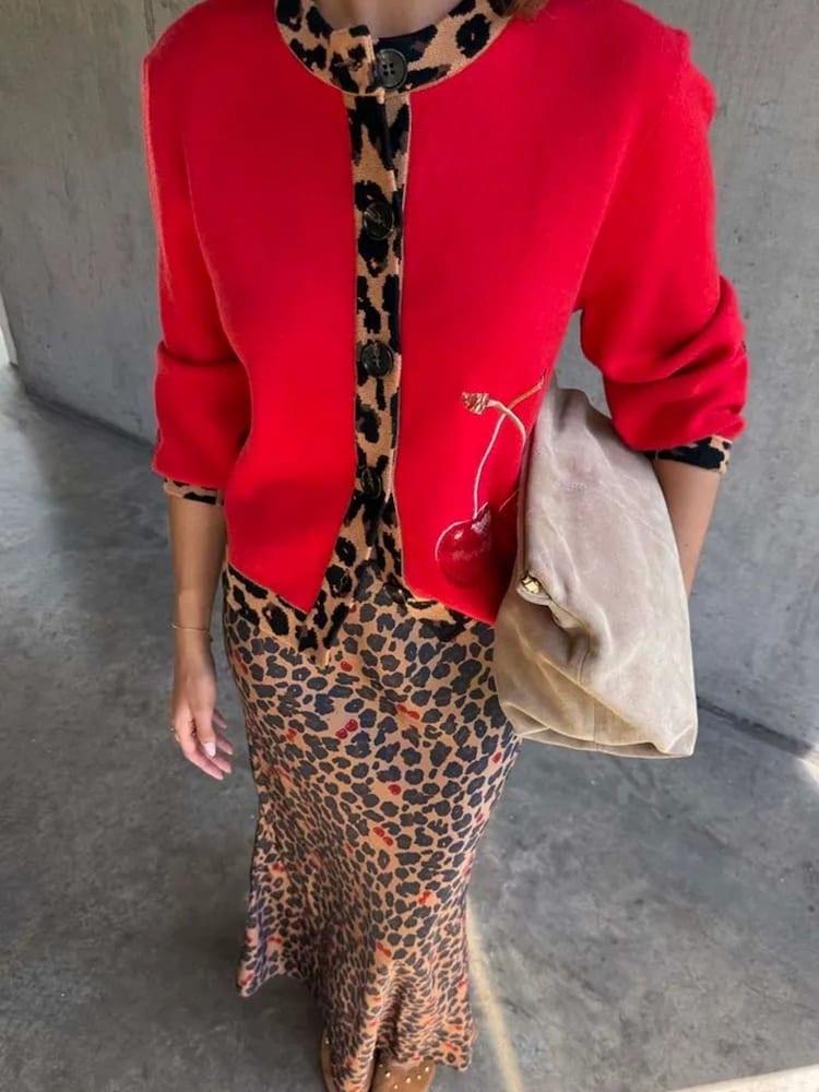 Πολλαπλός - Ζακέτα Cherry Holly που δεν ντύνεται ποτέ πλήρως - Εικόνα 1 από 4