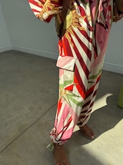 Never Fully Dressed Cream Cirque Cargo Trousers - Image 1 of 4