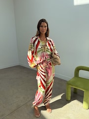 Never Fully Dressed Cream Cirque Cargo Trousers - Image 3 of 4